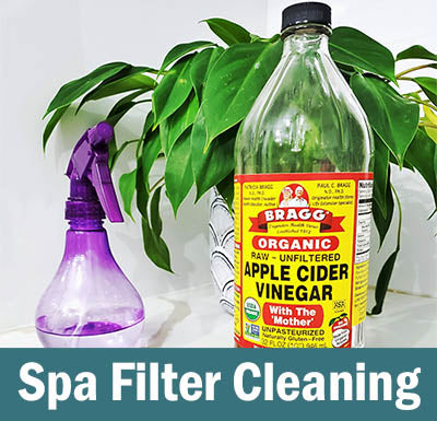 How to Clean your Hot Tub Filter with Vinegar