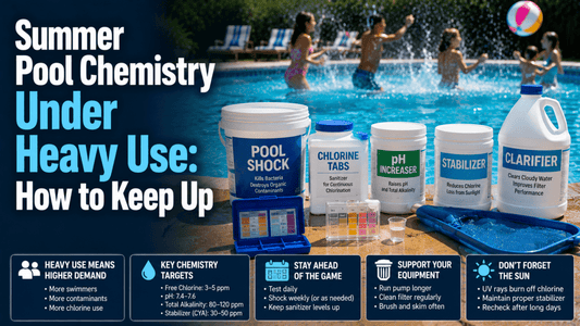 Summer Pool Chemistry Under Heavy Use: How to Keep Up - AquaDoc