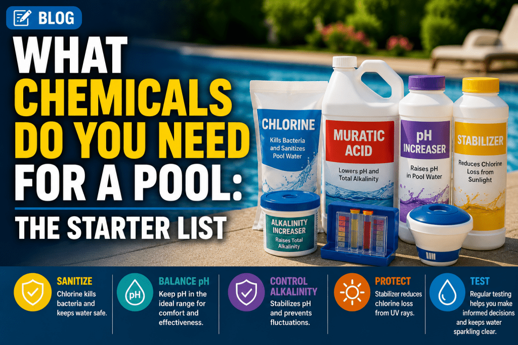 What Chemicals Do You Need for a Pool: The Starter List - AquaDoc