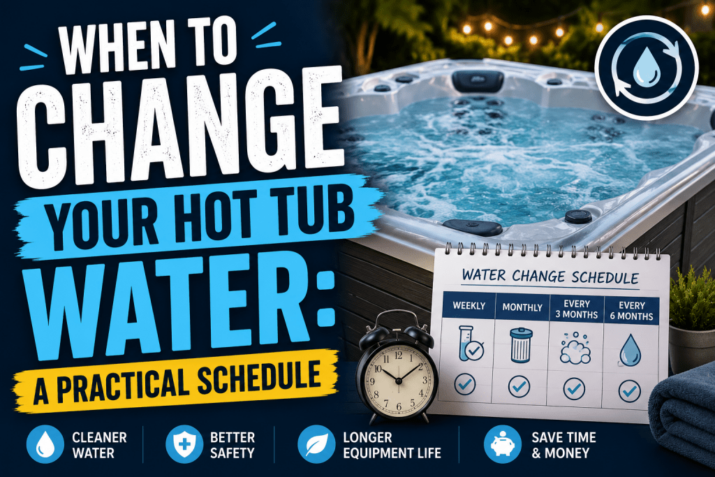 When to Change Your Hot Tub Water: A Practical Schedule - AquaDoc