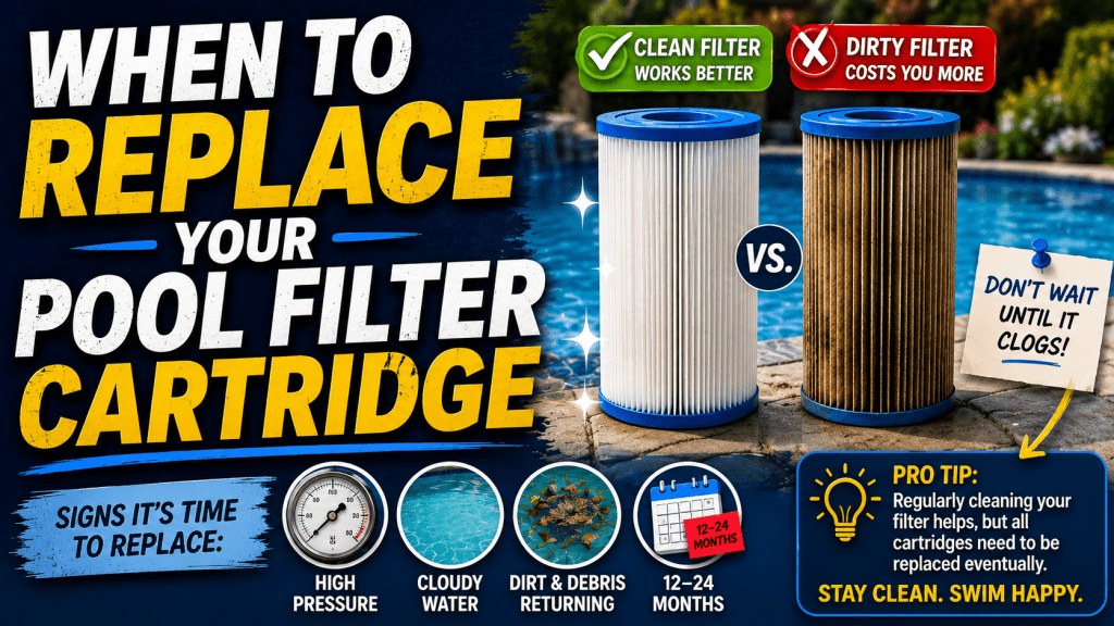 When to Replace Your Pool Filter Cartridge - AquaDoc
