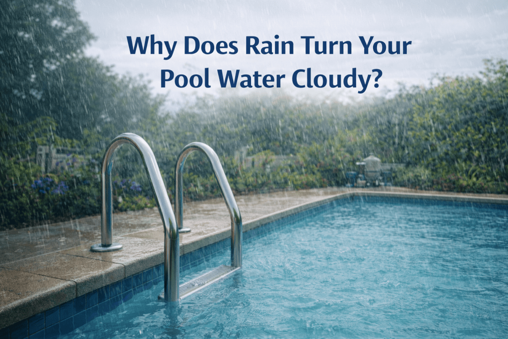 Why Does Rain Turn Your Pool Water Cloudy? - AquaDoc