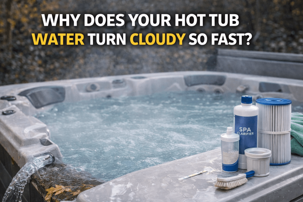 Why Does Your Hot Tub Water Turn Cloudy So Fast? - AquaDoc