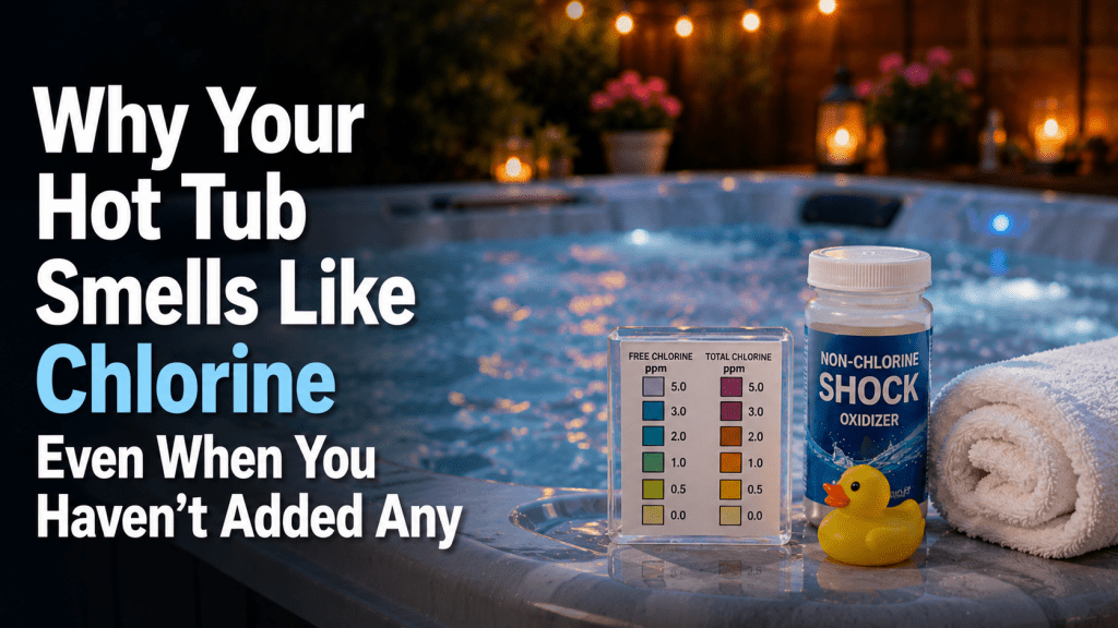 Why Your Hot Tub Smells Like Chlorine Even When You Haven't Added Any - AquaDoc