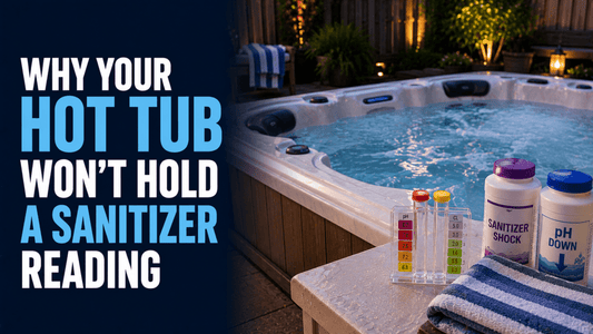 Why Your Hot Tub Won't Hold a Sanitizer Reading - AquaDoc