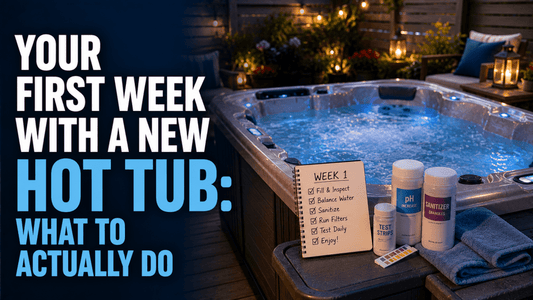 Your First Week With a New Hot Tub: What to Actually Do - AquaDoc