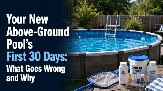 Your New Above-Ground Pool's First 30 Days: What Goes Wrong and Why - AquaDoc