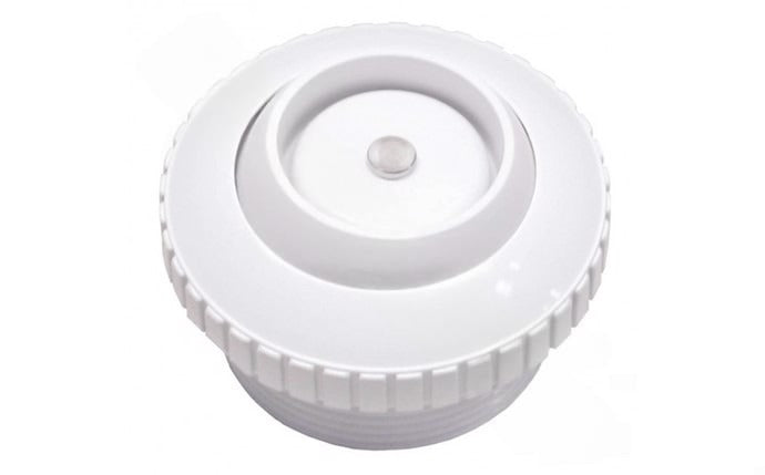 1-1/2" MIP White Eyeball Fitting with Check Valve