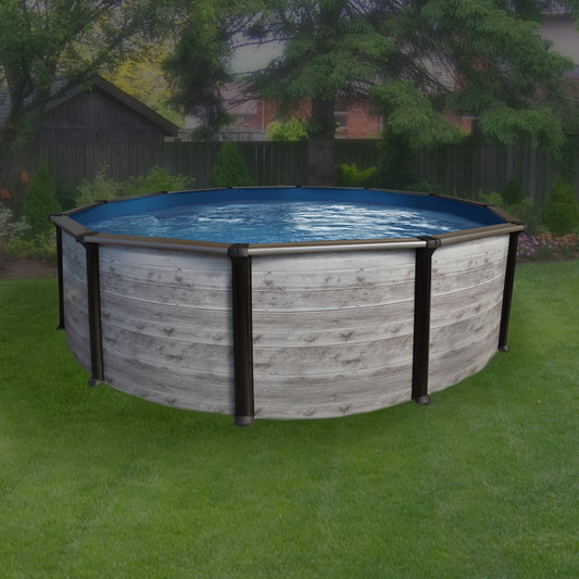 Costa CORC00185SWL 18' Round 52" Costa Above Ground Pool Kit with Skimmer