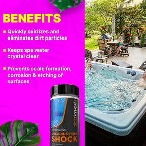 Non-Chlorine Spa Shock for Hot tub - 8 OZ