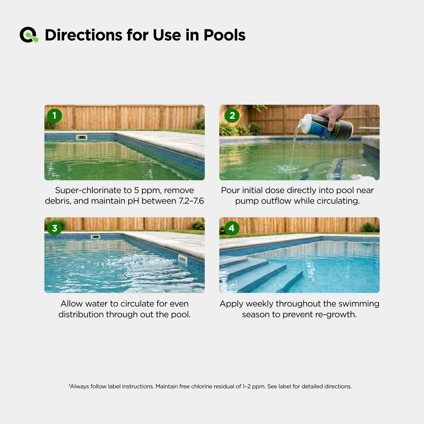 Pool & Pond Algaecide