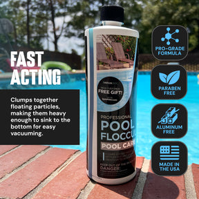 Say Goodbye to Cloudy Water with AquaDoc's Pool Flocculant