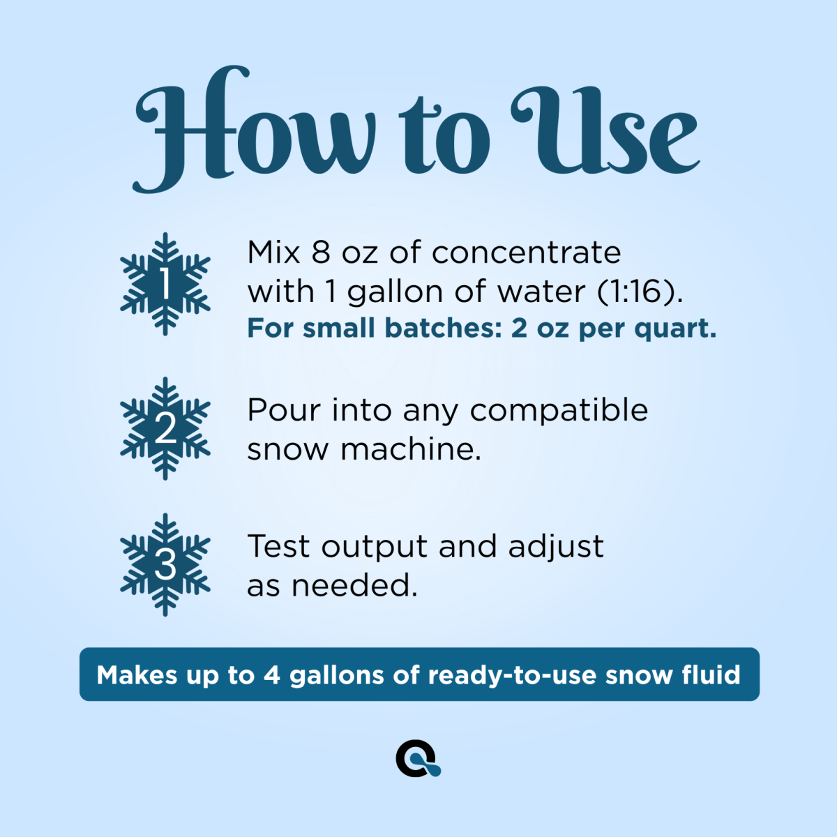 Snow Machine Liquid - AquaDoc