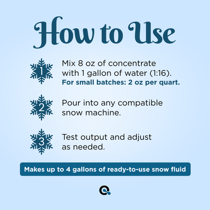 Snow Machine Liquid - AquaDoc