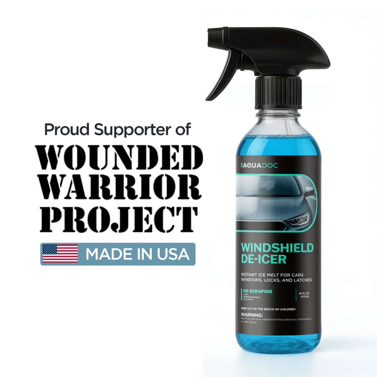 De - icer for Car Windshield - AquaDoc