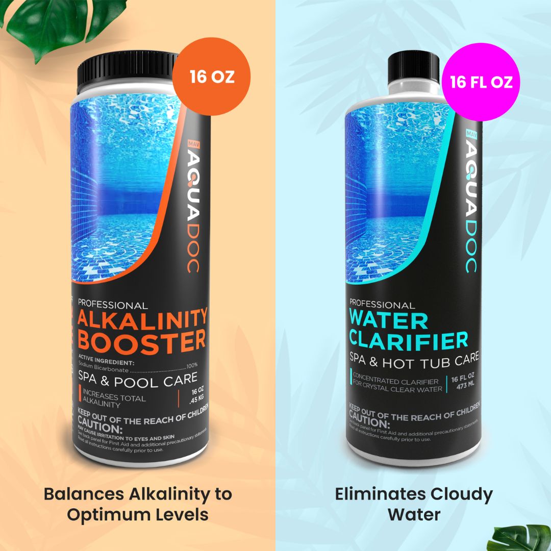 Inflatable Hot Tub Kit Maintenance, Clarity, Relaxation AquaDoc