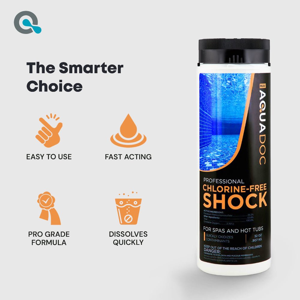AquaDoc Chlorine-Free Shock: Spa & Hot Tub Care Solution