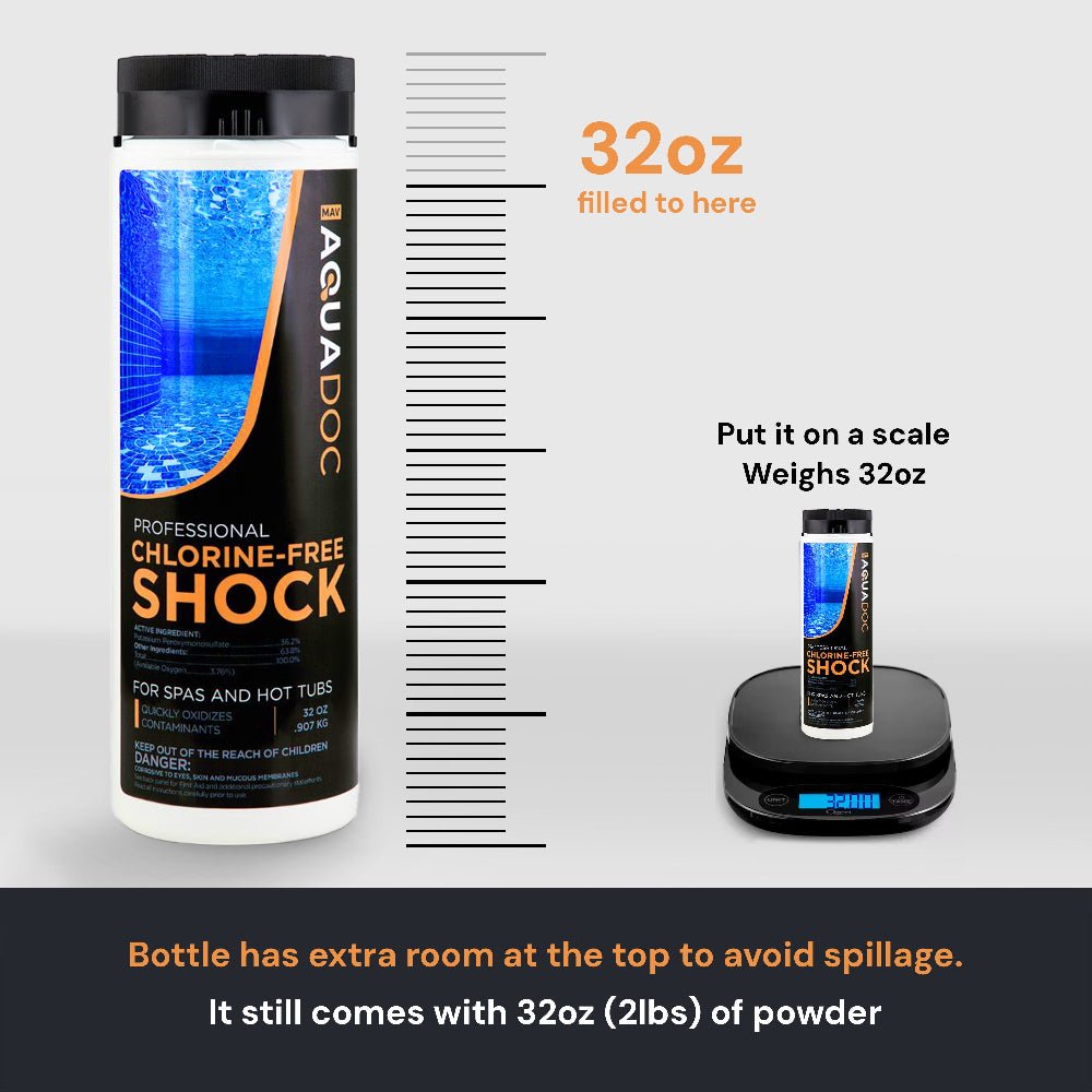 AquaDoc Chlorine-Free Shock: Spa & Hot Tub Care Solution