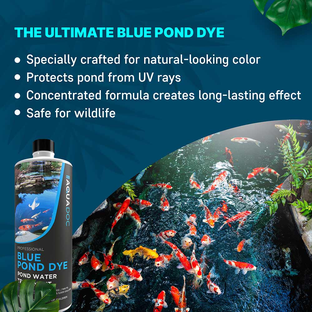 Blue Pond Dye