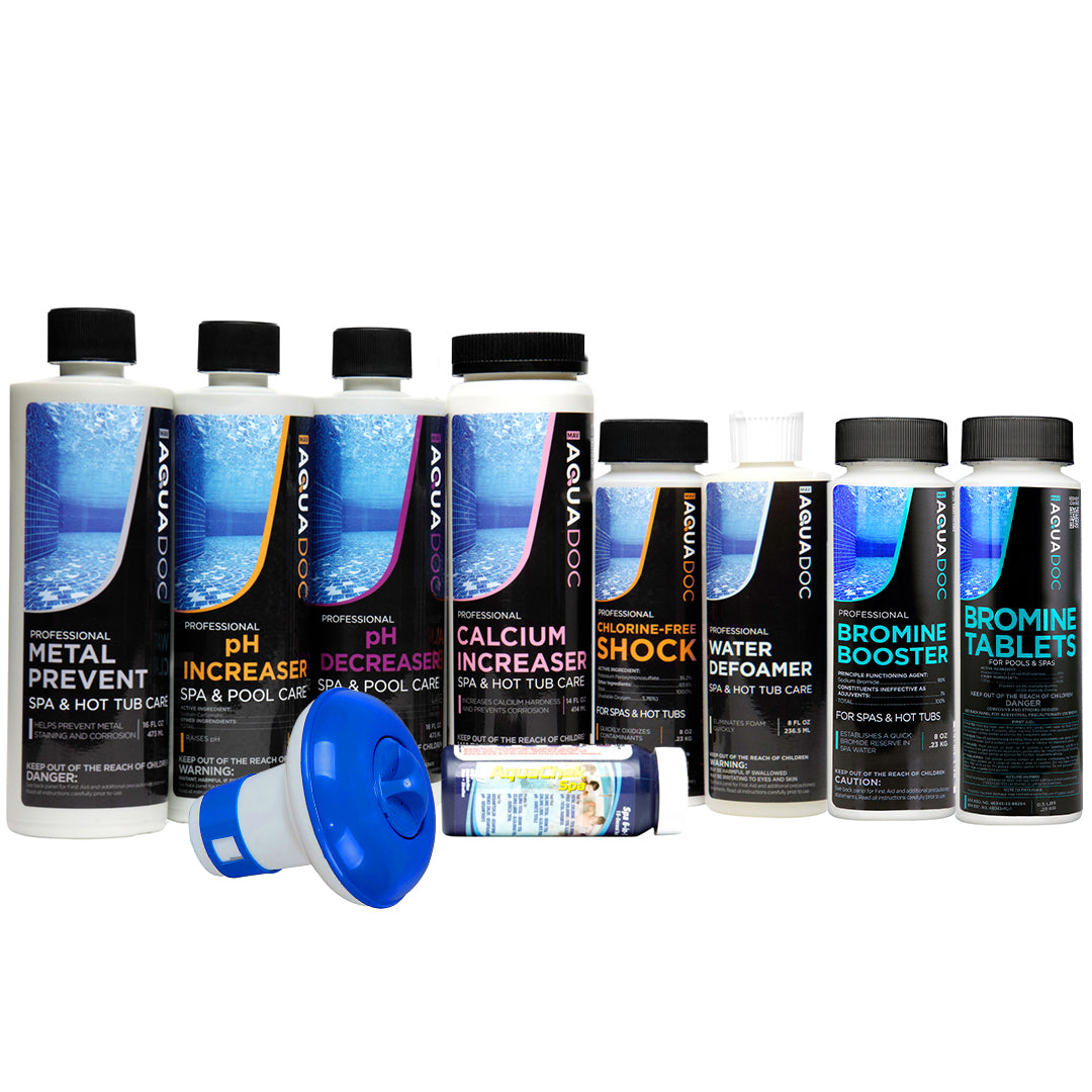 Bromine Hot Tub Starter Kit AquaDoc