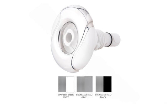  CMP 2" Gray Stainless Steel Spa Master Gunite Jet Directional Internal 