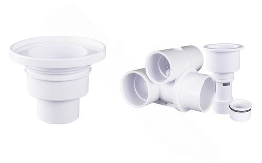 CMP Spa Master™ 25580-290-000 2″ Gunite Jet Body with Threaded Ring and Niche