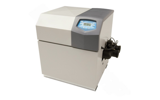 Front view of Lochinvar ERL-402-A propane pool heater