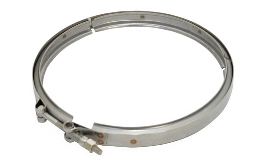 Compatible pool cleaning system clamp
