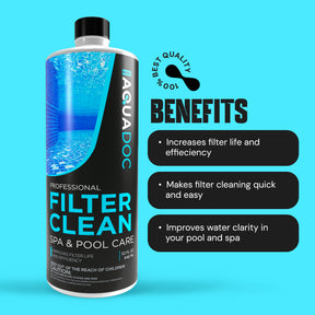 Extend Filter Life with AquaDoc's Professional Grade Cleaner
