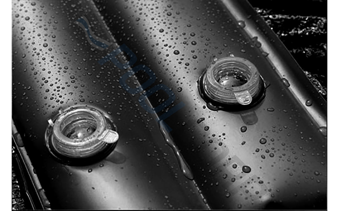 GLI Pool Products 50 - 0010WTD - HD - BLK 10' Black Heavy Duty Double Water Tube - AquaDoc