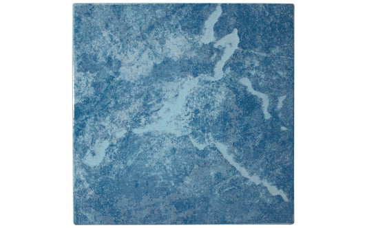 6" x 6" Blue Seas Tile Light Blue