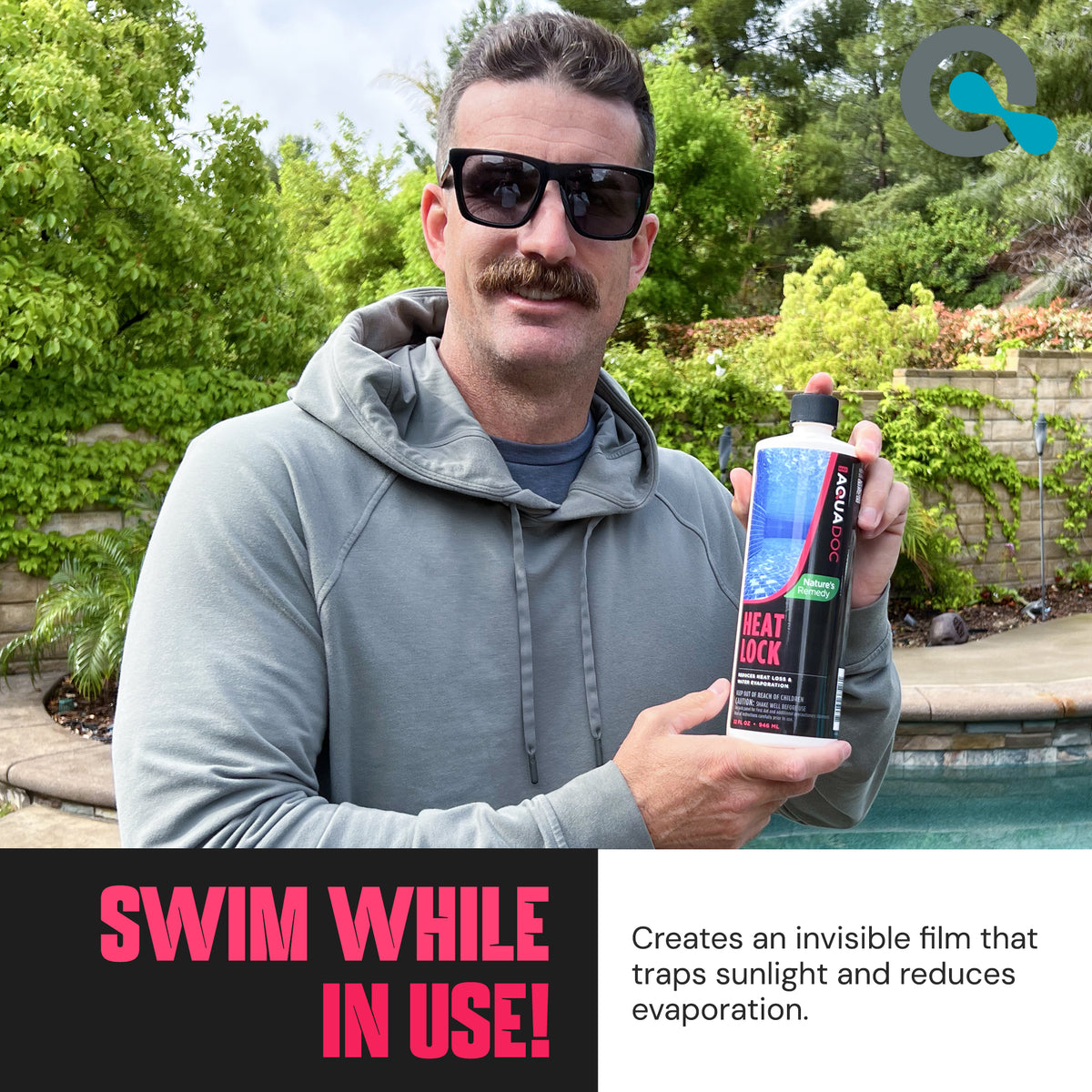 Reduce Heat Loss and Save Water with AquaDoc's Pool Heat Lock