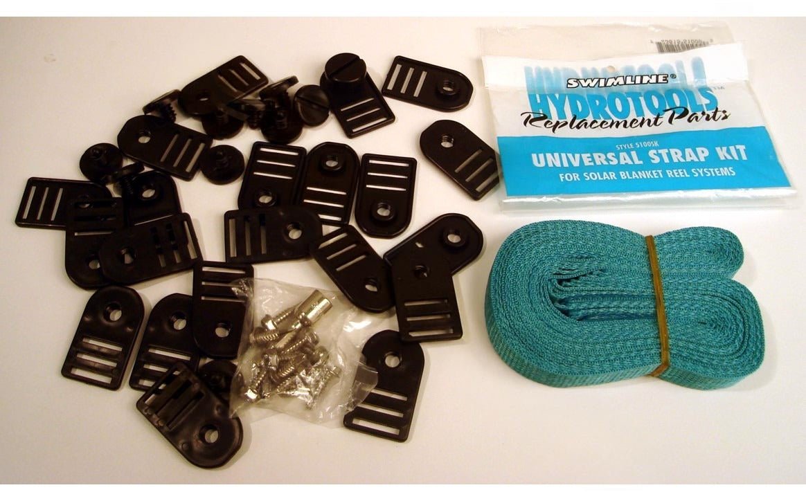 HydroTools 5100SK Universal Solar Cover Reel Replacement Strap Kit - AquaDoc