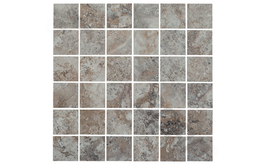 Close-up of Tivoli Stone Tile Noche showing texture and color