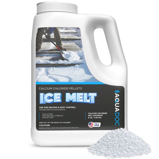 AquaDoc Ice Melt Safe for Concrete - Calcium Chloride - AquaDoc