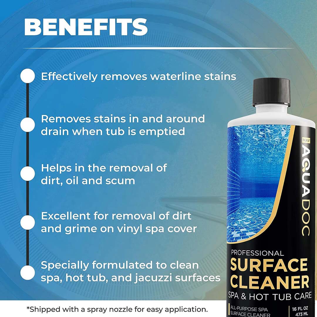 Jetted Tub Surface Cleaner