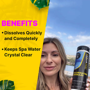 Chlorinating Granules for Hot tub