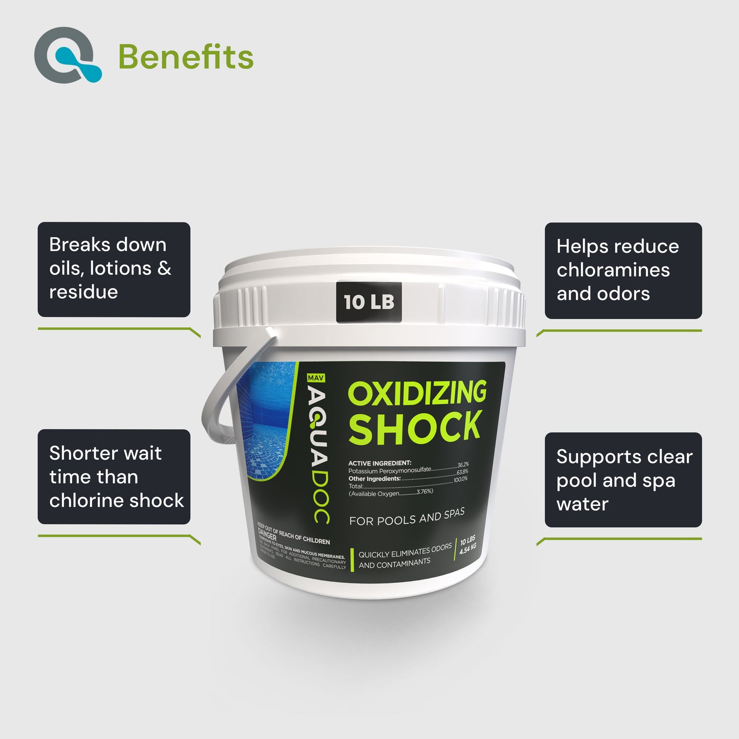 Oxidizing Shock For Pool & Spa