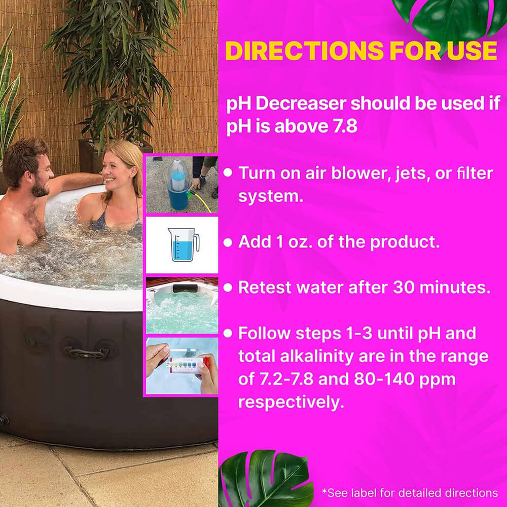 pH Decreaser for Hot Tub