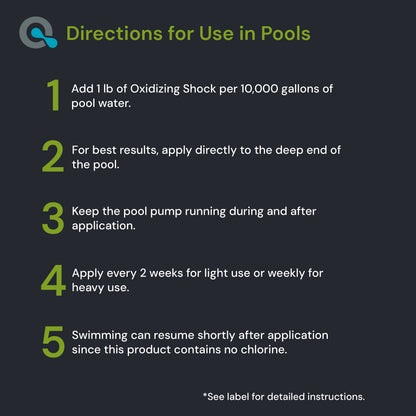 Oxidizing Shock For Pool & Spa