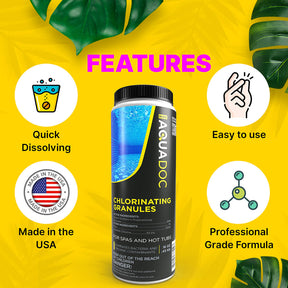 Chlorinating Granules for Hot tub