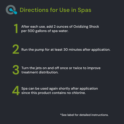 Oxidizing Shock For Pool & Spa