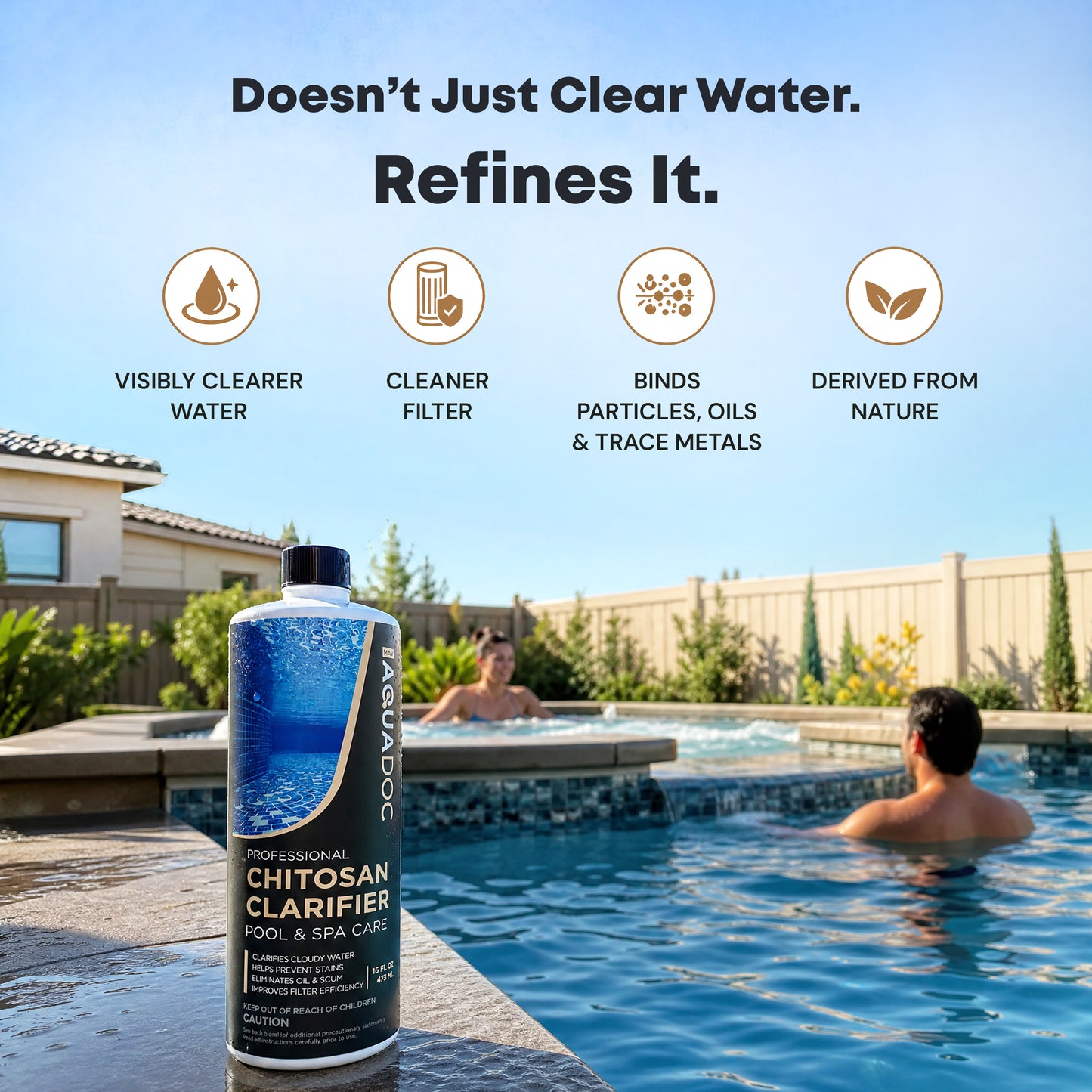 Chitosan Pool Clarifier