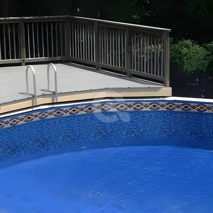 Swimline® LI3354LTU25  33' x 54" Round UniBead™/Hung Above Ground Pool Liner Liberty