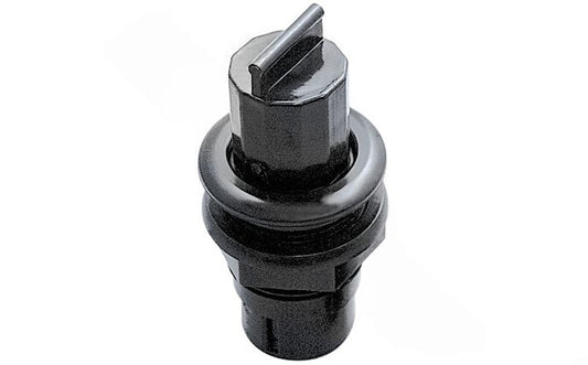 Low-profile Waterway .75" spa drain fill valve for efficient and durable water control.