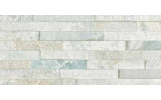 NPT Porcelain Veneer Corner Trim in Frost White for seamless wall transitions