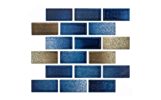 NPT MASBBM2 Blended Brick Mix Mosaic Tile showcasing frost resistance