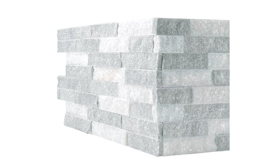 Elegant corner split face tile for rustic decor