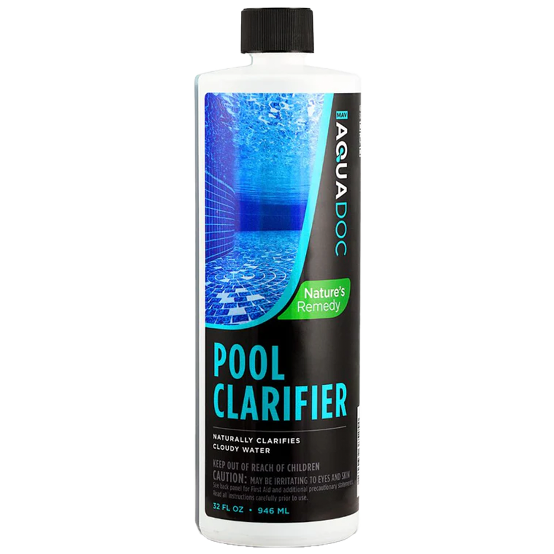 NatureClarifier-QT, 1-quart bottle for crystal clear pool water