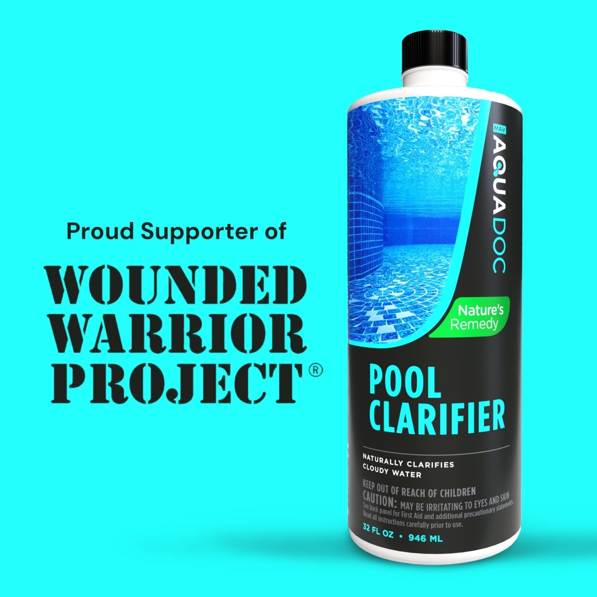clarifier herbicide label AquaDoc Natural Pool Water Clarifier - 64oz